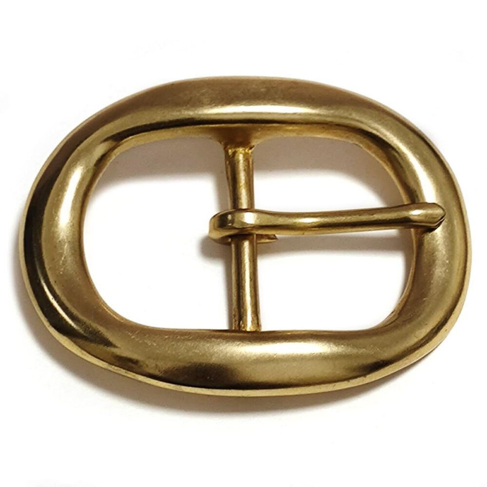 6282 1.5"-1.57“ (38-40mm) Heavy Duty Solid Brass Single Needle Belt Buckle